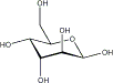 b-D-altropyranose, b-D-Altp