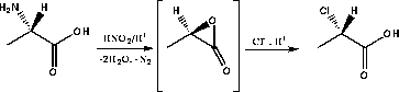 Preparation of 2-chloropropanoic acid